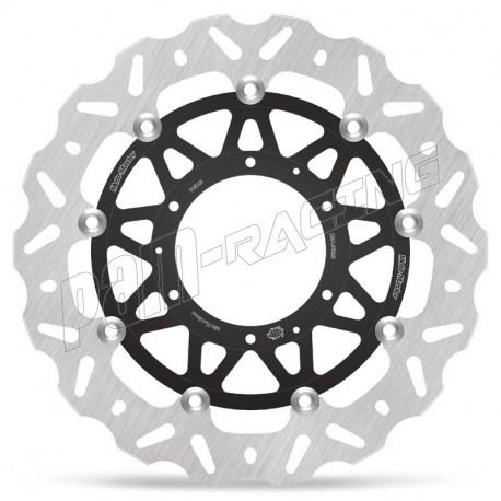Disque de frein avant flottant NITRO 296 mm ep 5.0 mm Moto-Master CB 900 Hornet, CBR 600 F
