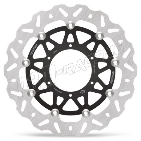 Disque de frein avant flottant NITRO 296 mm ep 5.0 mm Moto-Master CBF 600, CBF 1000, CBR 250R, CBR 300R