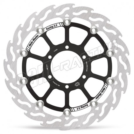 Disque de frein avant flottant RACING FLAME 310 mm ep 5.0 mm Moto-Master R1300GS avec jantes forgées