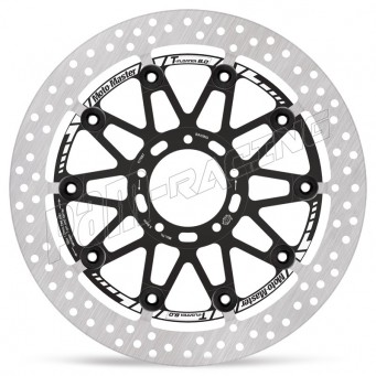 Disque de frein avant racing 100% flottant Halo T-Floater 330 mm Moto-Master Diavel V4, Monster 1200, Multistrada 1200/1260/V4