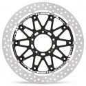 Disque de frein avant racing 100% flottant Halo T-Floater 330 mm Moto-Master Diavel V4, Monster 1200, Multistrada 1200/1260/V4