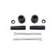 Tampons de protection de cadre LIGHTECH CB650F/R 2014-2024, CB750 Hornet 2023-2025