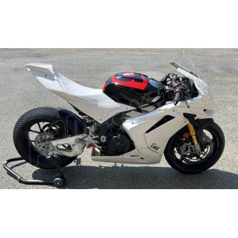Coque arrière racing fibre de verre RSV4 2025 PLASTIC BIKE