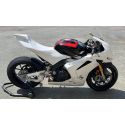 Coque arrière racing fibre de verre RSV4 2025-2026 PLASTIC BIKE