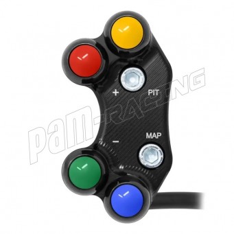 Commodo racing gauche 4 boutons JETPRIME R9 2025