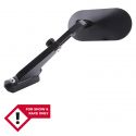 Paire de Rétroviseurs pour carénage aluminium noir SHIN YO