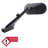 Paire de Rétroviseurs pour carénage aluminium noir SHIN YO