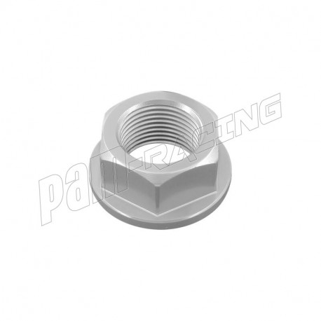 Écrou d’axe de bras oscillant en aluminium anodisé  taillé masse M20x1,5 LIGHTECH