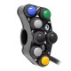 Commodo racing gauche 7 boutons JETPRIME Street Triple 765 R/RS/S 2017-2024, Tiger 800/850/900 2018-2024