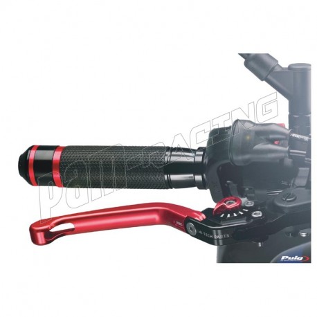 Levier de frein rabattable/extensible 3.0 + Adaptateur PUIG APRILIA, DUCATI, CBR1000RR, KAWASAKI, KTM, TRIUMPH
