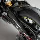 Garde boue arrière carbone brillant LIGHTECH Street Triple 765 R/RS/S 2017-2025