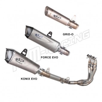 Ligne complète racing Street Triple 765 R/RS/S 2017-2022, Daytona 765 MOTO2 2019-2020 SPARK