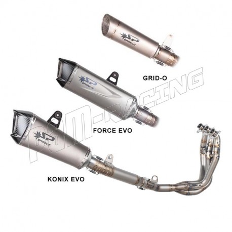 Ligne complète racing Street Triple 765 R/RS/S 2017-2022, Daytona 765 MOTO2 2019-2020 SPARK