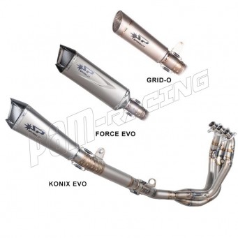 Ligne complète silencieux Force EVO, Konix EVO ou Grid'O Daytona 765 MOTO2 2019-2020 SPARK