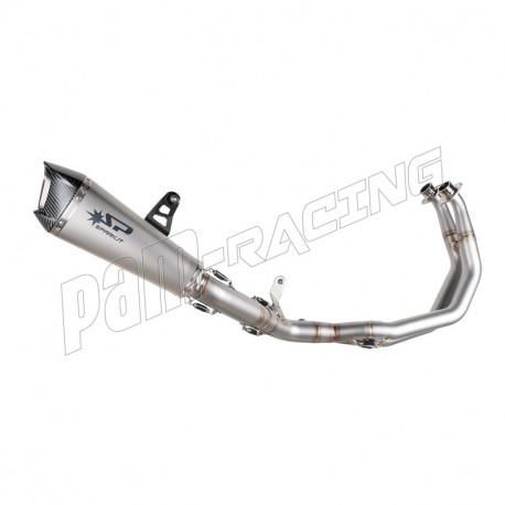 Ligne complète inox silencieux titane R7 2021-2025 SPARK