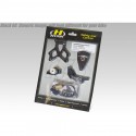 Kit de fixation pour amortisseur de direction HYPERPRO MT-09 2024-2025