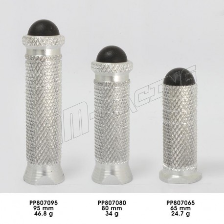 Repose-pied fileté 65 mm, 85 mm ou 95 mm PP TUNING