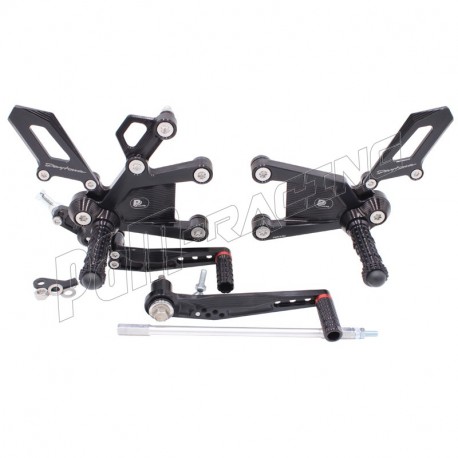 Commandes reculées PP Tuning Daytona 660 2024-2025