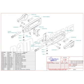 Bille, ressort et vis pour tendeurs de chaine LIGHTECH
