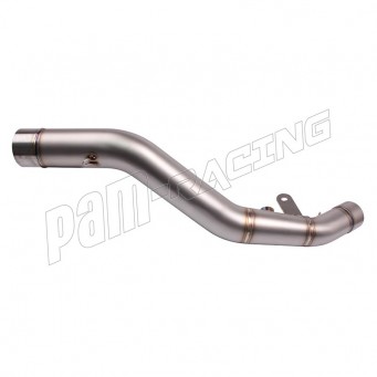 Tube intermédiaire inox de remplacement pour ligne complète ZX6R 2009-2016, ZX6R 636 2013-2016, 2019-2026 SPARK
