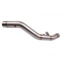 Tube intermédiaire inox de remplacement pour ligne complète ZX6R 2009-2016, ZX6R 636 2013-2016, 2019-2026 SPARK