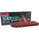 Chaine RK 530XRE XW'Ring légère haute performance acier ou couleur