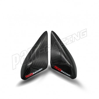 Sliders de réservoir carbone R&G Racing 765 Daytona Moto 2 2019-2020, 765 Street Triple R/RS 2023-2025