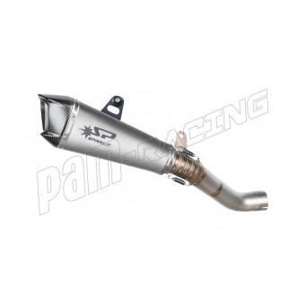 Demi-Ligne racing titane silencieux Konix SPARK RSV4, Tuono V4 1100 2015-2020