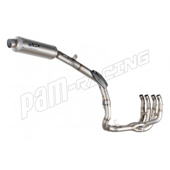 Ligne complète racing titane et silencieux oval EVO III CBR600RR 2013-2026 SPARK