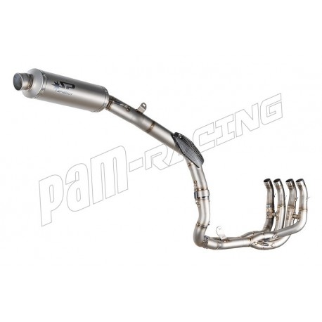 Ligne complète racing titane et silencieux oval EVO III CBR600RR 2013-2026 SPARK