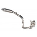 Ligne complète racing titane et silencieux oval EVO III CBR600RR 2013-2026 SPARK