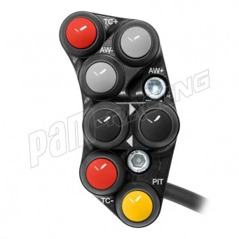 Commodo racing gauche 9 boutons JETPRIME RSV4 1100 2021-2026