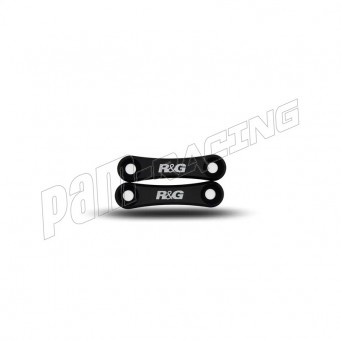 Caches orifice reposes-pied arrière R&G RACING 125 Duke/390 Duke 2024-2025