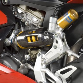 Protection d'amortisseur arrière carbone R&G Racing Panigale V2 2020-2024