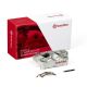 Etriers de frein avant HYPURE Prime radial 100 MM P4X30 BREMBO logo rouge