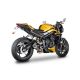 Ligne complète inox/titane racing silencieux GRID-O Street Triple 765 2017-2022 SPARK