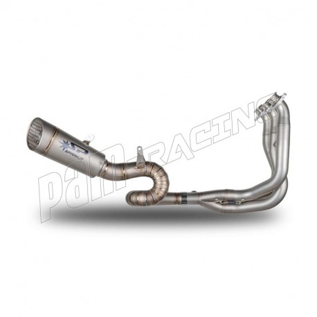 Ligne complète inox/titane racing silencieux GRID-O Street Triple 765 2017-2022 SPARK