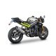 Ligne complète inox/titane racing silencieux FORCE EVO ou KONIX EVO Street Triple 765 2017-2026 SPARK