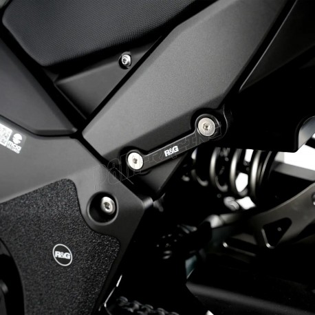 Caches orifice reposes-pied arrière R&G RACING Ninja 1000 SX 2020-2024, Ninja 1100 SX /SE 2025-2026