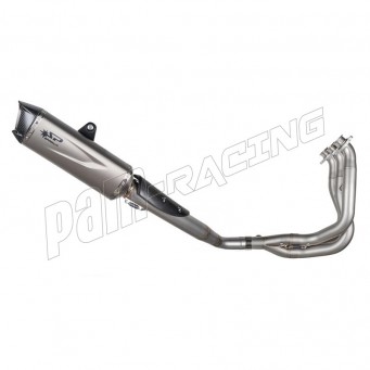 Ligne 3/4 inox/titane silencieux FORCE EVO Street Triple 765R/S/RS, Daytona Moto2 765 2017-2026 SPARK