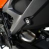 Caches orifice reposes-pied arrière R&G RACING Duke 990/R 2024-2026