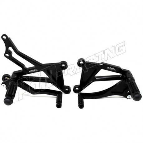 Commandes reculées Valter Moto Type 1 ZX6R 2007-2008