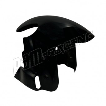 Garde-boue avant ventilé fibre de verre noire S2 CONCEPT Panigale V4 2025-2026