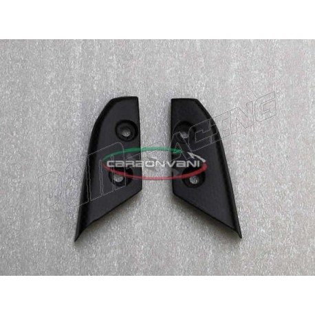 Protections carbone pour rétroviseurs CARBONVANI Panigale V2/V4/V4S 2018-2024, Panigale V4R 2019-2021