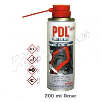 Lubrifiant sec pour chaine PROFI DRY LUBE 200 ml PDL