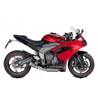 Ligne complète inox/titane homologuée Euro 5+ SPARK Daytona 660 2024-2026