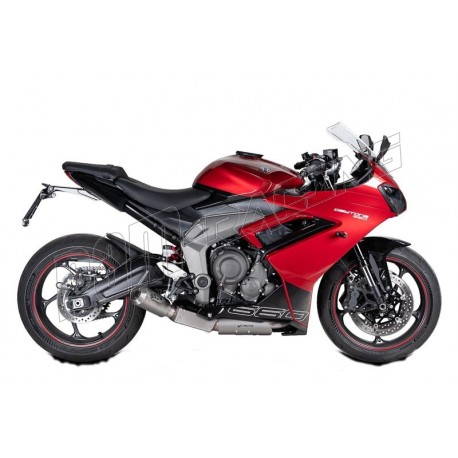 Ligne complète inox/titane homologuée Euro 5+ SPARK Daytona 660 2024-2026