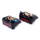 Paire d'étriers de frein radiaux taillés masse BREMBO GP4-RB P4 30/34 NOIR 100mm