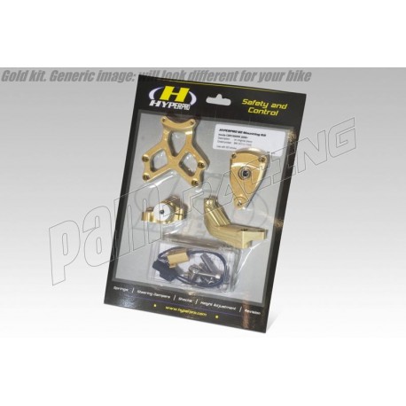 Kit de fixation pour amortisseur de direction HYPERPRO GSX1300 B-King 2007-2011