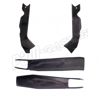 Protections de cadre et bras oscillant carbone GSX-8R/S 2023-2026